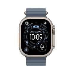 🛒 Kaufen Sie Watch Ultra 3 Cell 49 mm Titan Natur Ocean Armband Ankerblau 