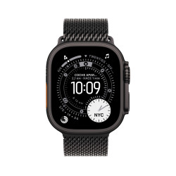 🛒 Kaufen Sie Watch Ultra 3 Cell 49 mm Milanaise Armband Schwarz L 