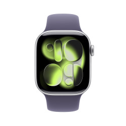 🛒 Kaufen Sie Apple Watch Series 11 (GPS + Cellular) 46 mm Gehäuse Aluminium Silber Sportarmband Nebelviolett M/L 