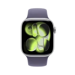 🛒 Kaufen Sie Apple Watch Series 11 (GPS + Cellular) 46 mm Gehäuse Aluminium Silber Sportarmband Nebelviolett M/L  1