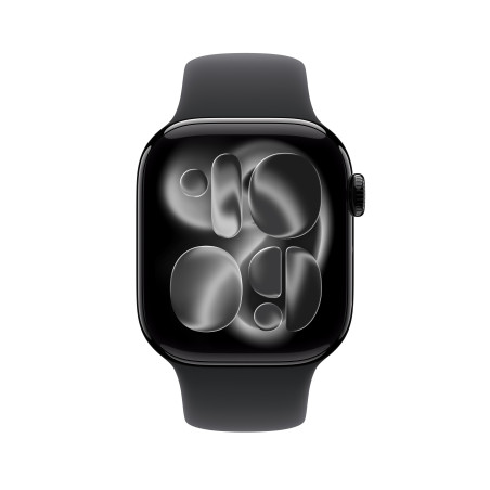 🛒 Kaufen Sie Apple Watch Series 11 (GPS + Cellular), 46 mm, Gehäuse Aluminium Mitternacht, Sportarmband Mitternacht (S/M) 