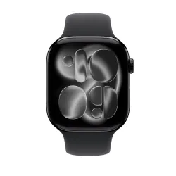 🛒 Kaufen Sie Apple Watch Series 11 (GPS + Cellular) 42 mm Gehäuse Aluminium Diamantschwarz Sportarmband Schwarz M/L  1