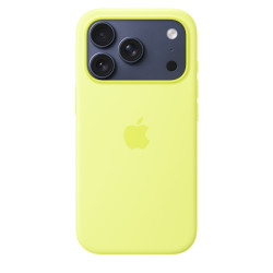 🛒 Kaufen Sie iPhone 17 Pro Silikon Case MagSafe Neongelb 