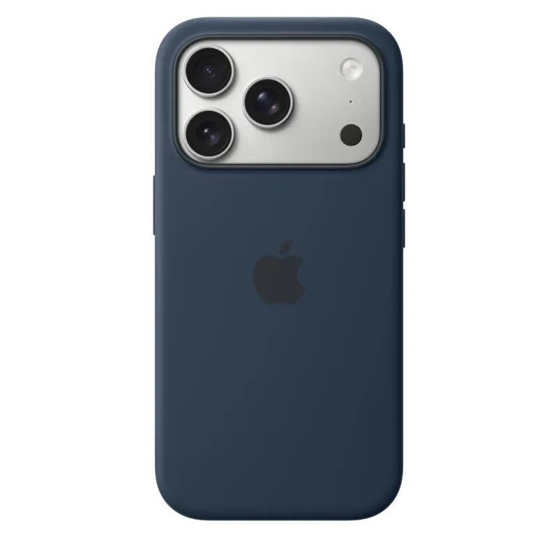 iPhone 17 Pro Silikon Case MagSafe Mitternacht
