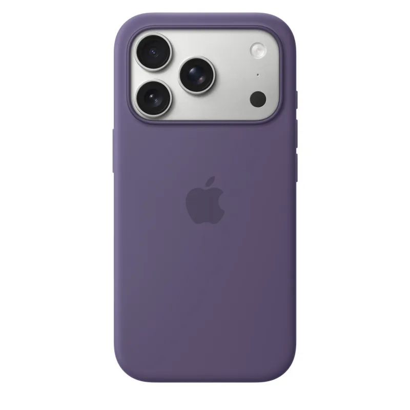 iPhone 17 Pro Silikon Case MagSafe Nebelviolett