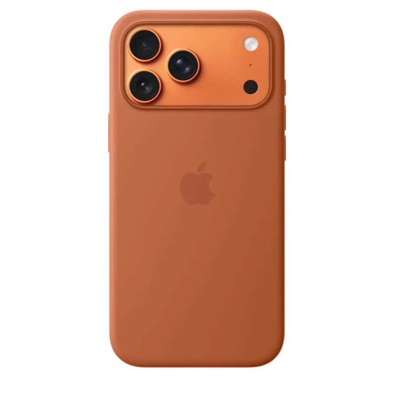 iPhone 17 Pro Silikon Case MagSafe Terracotta