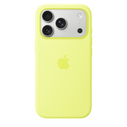 🛒 Kaufen Sie iPhone 17 Pro Max Silikon Case MagSafe Neongelb 