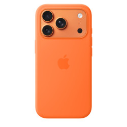 🛒 Kaufen Sie iPhone 17 Pro Max Silikon Case MagSafe Orange 