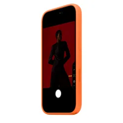 🛒 Kaufen Sie iPhone 17 Pro Max Silikon Case MagSafe Orange  2
