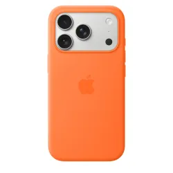 🛒 Kaufen Sie iPhone 17 Pro Max Silikon Case MagSafe Orange  3