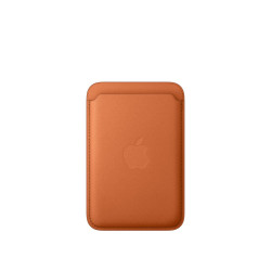 🛒 Kaufen Sie iPhone Feingewebe Wallet MagSafe Fuchsrot 