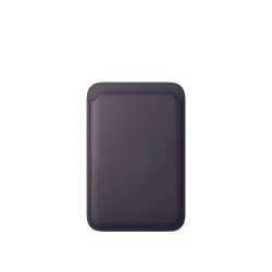 🛒 Kaufen Sie iPhone Feingewebe Wallet MagSafe Mitternachtsviolett  1
