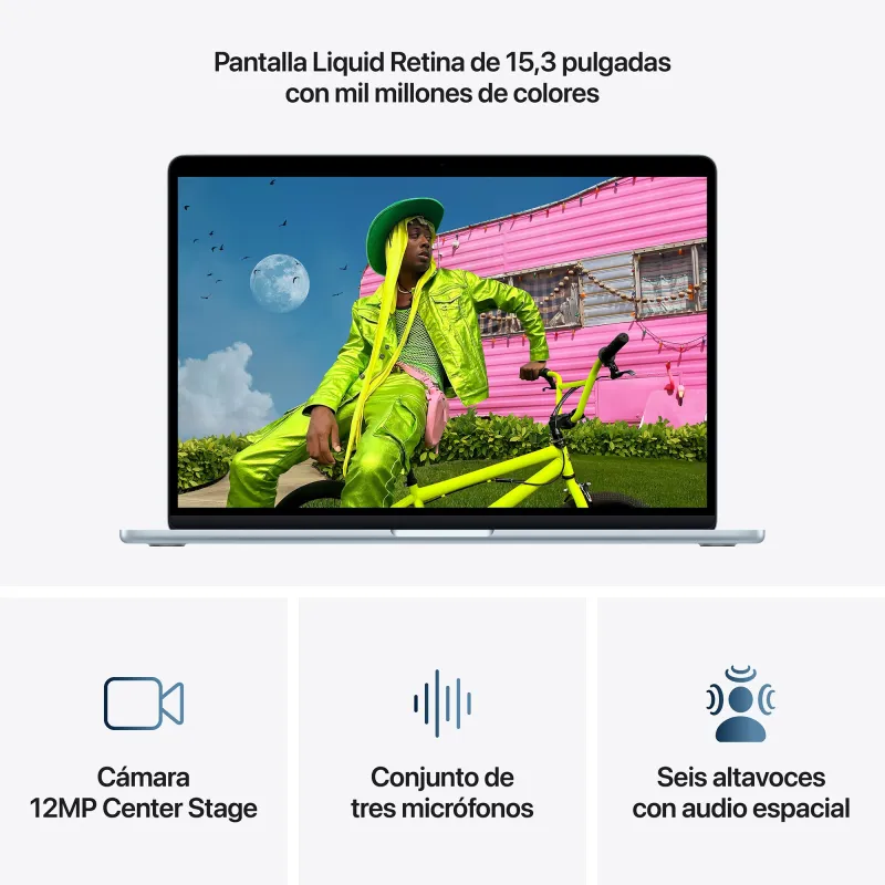 MacBook Air 15 M5 16GB 512GB Himmelblau | ShopDutyFree.de