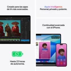 🤑Rebajas MacBook Pro 14 M5 Pro 24GB 2TB Negro espacial  6
