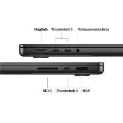 🤑Rebajas MacBook Pro 14 M5 Pro 24GB 2TB Negro espacial  8