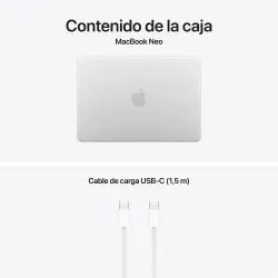 MacBook Neo A18 Pro 8GB 512GB Touch ID Silber 2