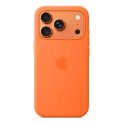 iPhone 17 Pro Silikon Case MagSafe Orange