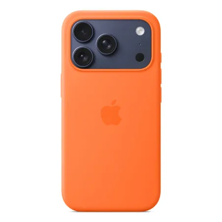 iPhone 17 Pro Silikon Case MagSafe Orange