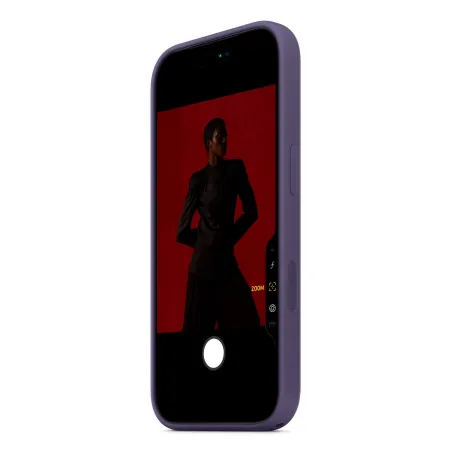 iPhone 17 Pro Silikon Case MagSafe Nebelviolett