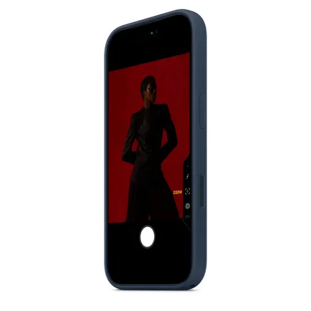 iPhone 17 Pro Silikon Case MagSafe Mitternacht