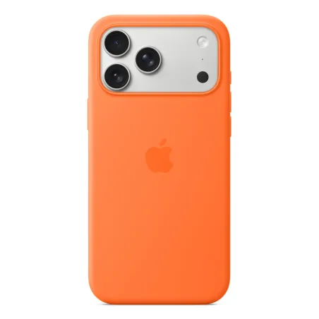 iPhone 17 Pro Max Silikon Case MagSafe Orange