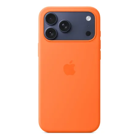 iPhone 17 Pro Max Silikon Case MagSafe Orange