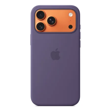iPhone 17 Pro Max Silikon Case MagSafe Nebelviolett