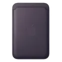 iPhone Feingewebe Wallet MagSafe Mitternachtsviolett