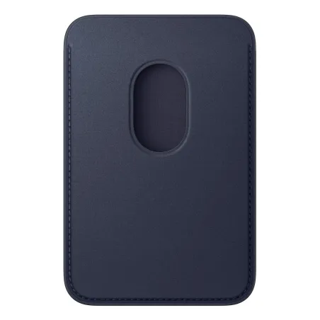 iPhone Feingewebe Wallet MagSafe Navy