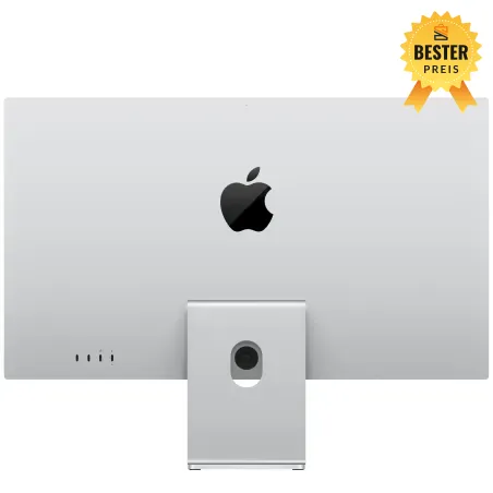 Studio Display mit vidrio estándar und soporte ajustable en inclinación und altura